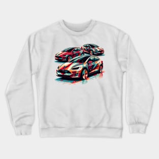 Tesla Model X Crewneck Sweatshirt